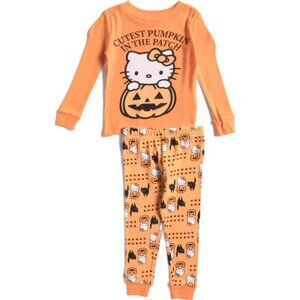 Hello Kitty Girls Halloween Sleep Set